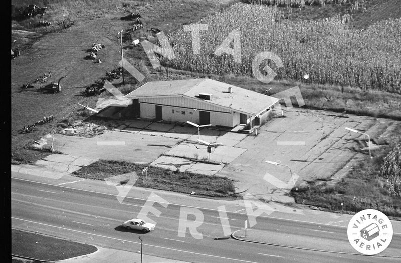 Tonys North Restaurant (Standish Truck Stop) - 1982 Aerial (newer photo)